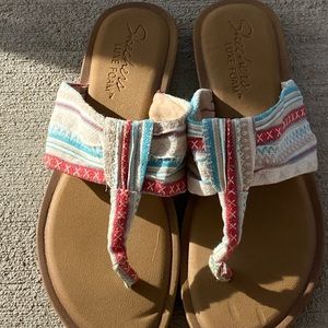 Memory foam Skechers sandals